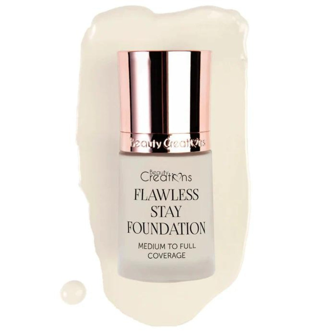 Base Semi Mate Flawless Stay - Foundation Flawless Stay 30ml Beauty Creations