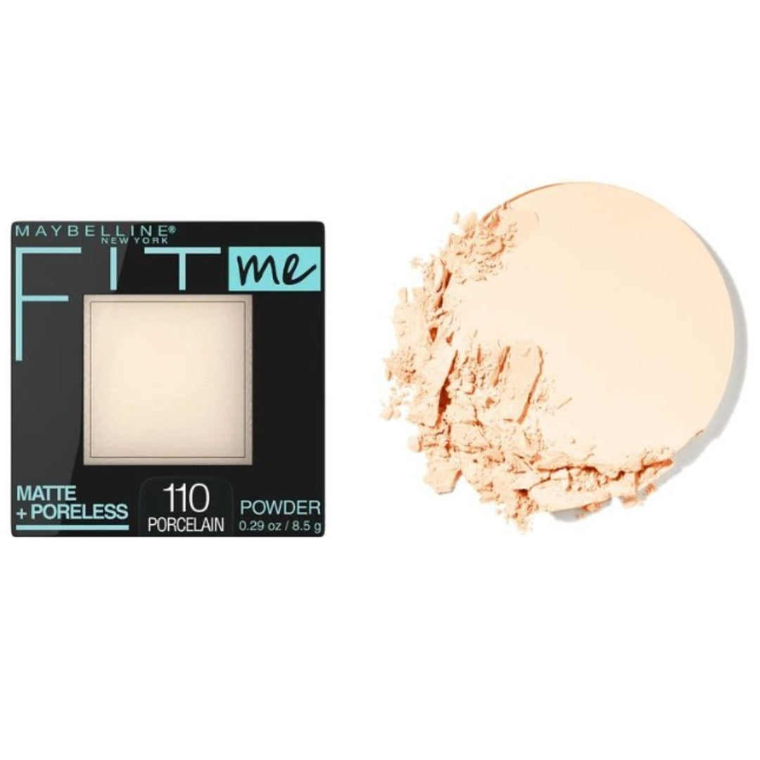Polvo Compacto Fit Me Mate + Afina Poros 8.5g - Maybelline