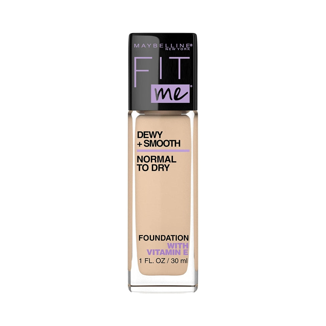 Base Fit Me Luminosa - Dewy + Smooth Foundation Fit me 30ml Maybelline