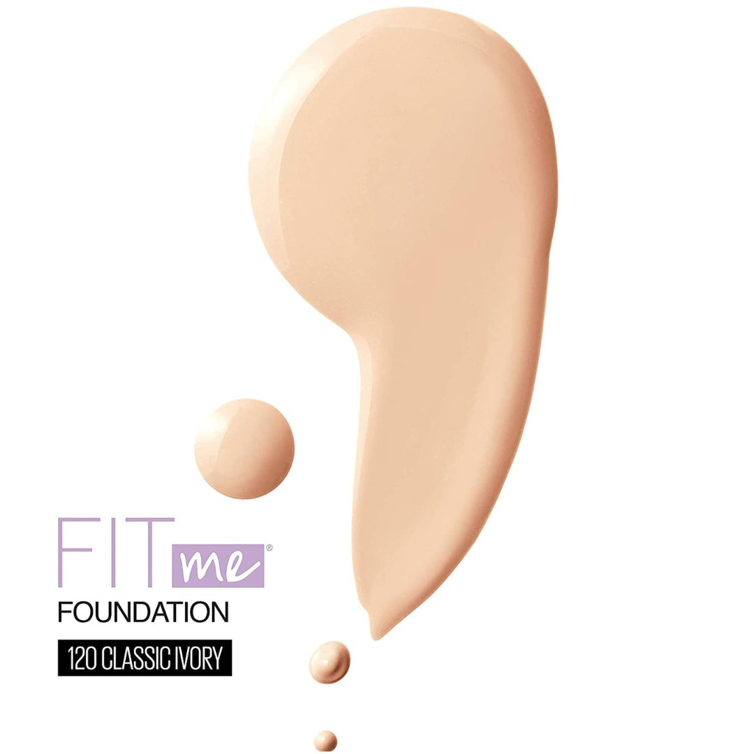 Base Fit Me Luminosa - Dewy + Smooth Foundation Fit me 30ml Maybelline