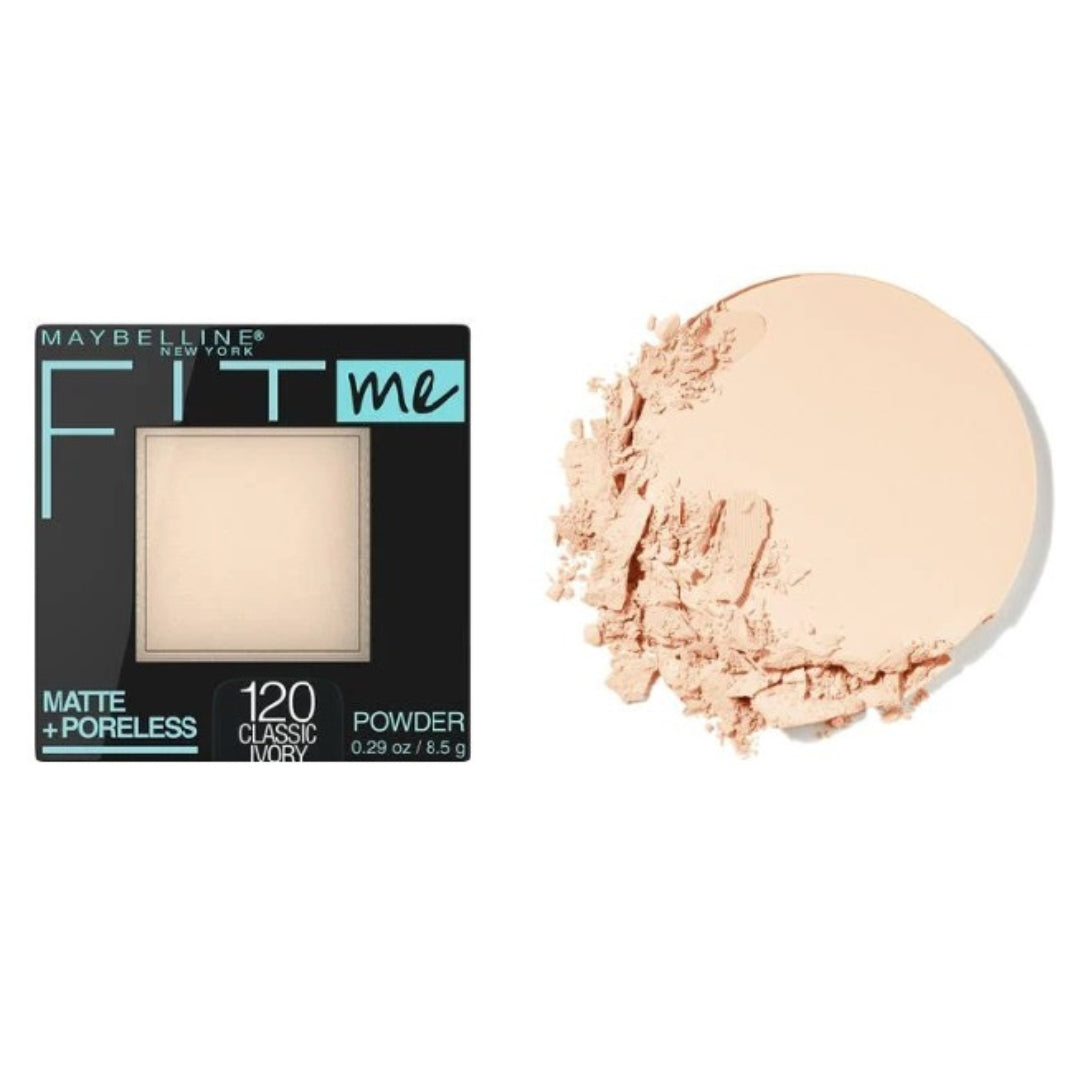 Polvo Compacto Fit Me Mate + Afina Poros 8.5g - Maybelline