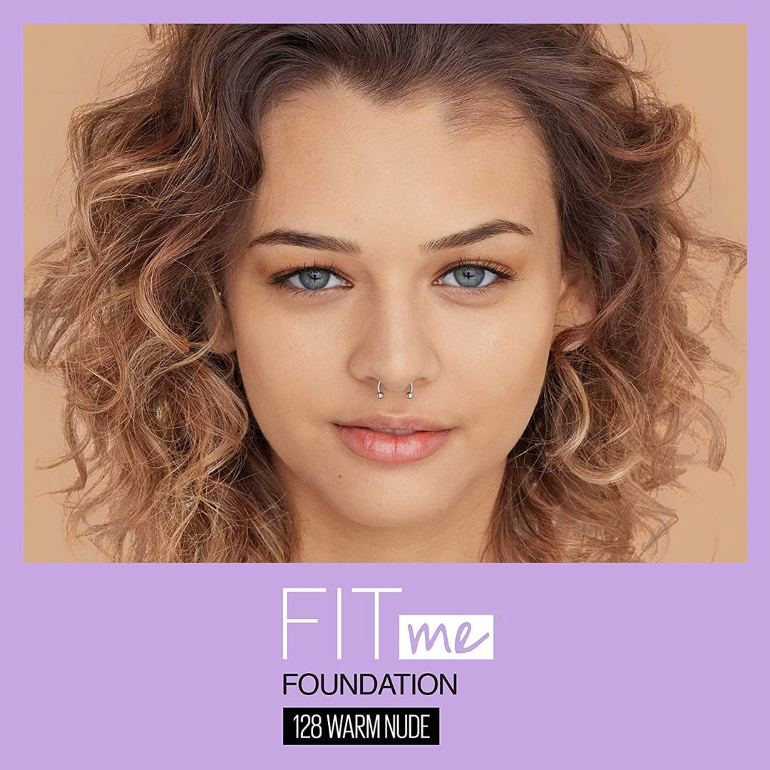 Base Fit Me Luminosa - Dewy + Smooth Foundation Fit me 30ml Maybelline