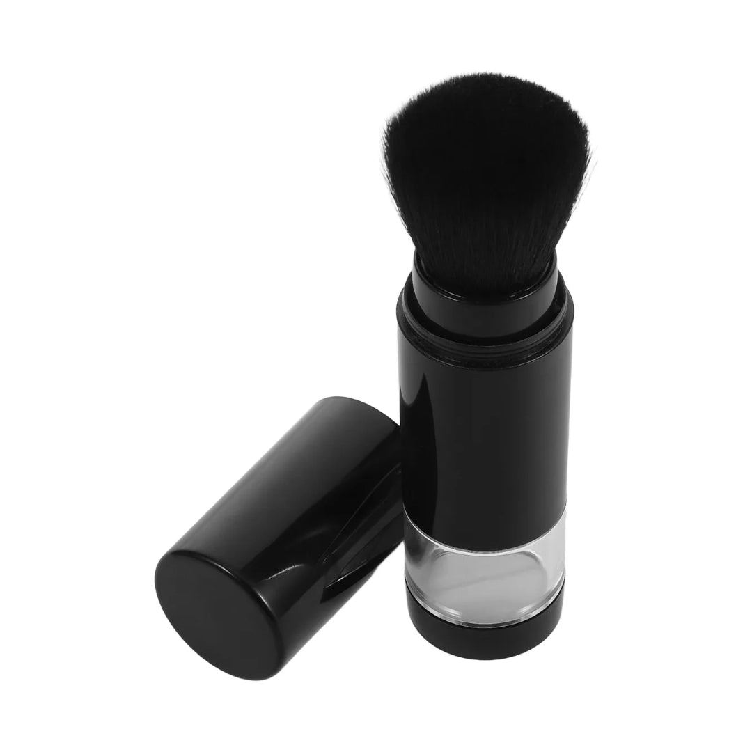 Brocha con Dispensador para Polvo Suelto - Envase Viajero
