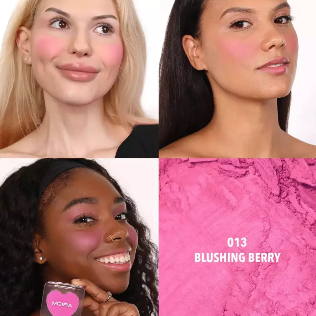 Rubor en polvo Love Spell En forma de Corazon Love Spell Powder Blush Moira 2027