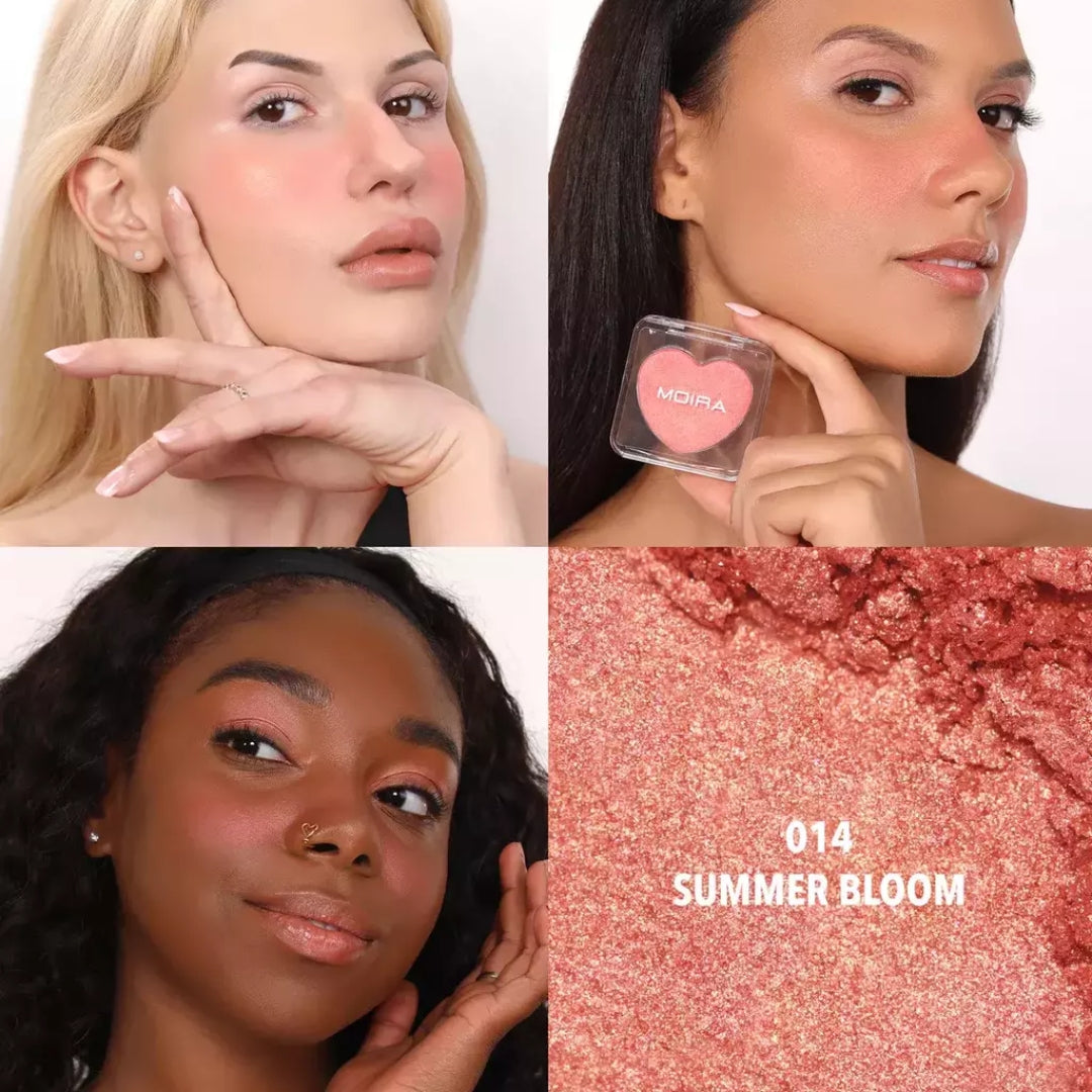 Rubor en polvo Love Spell En forma de Corazon Love Spell Powder Blush Moira