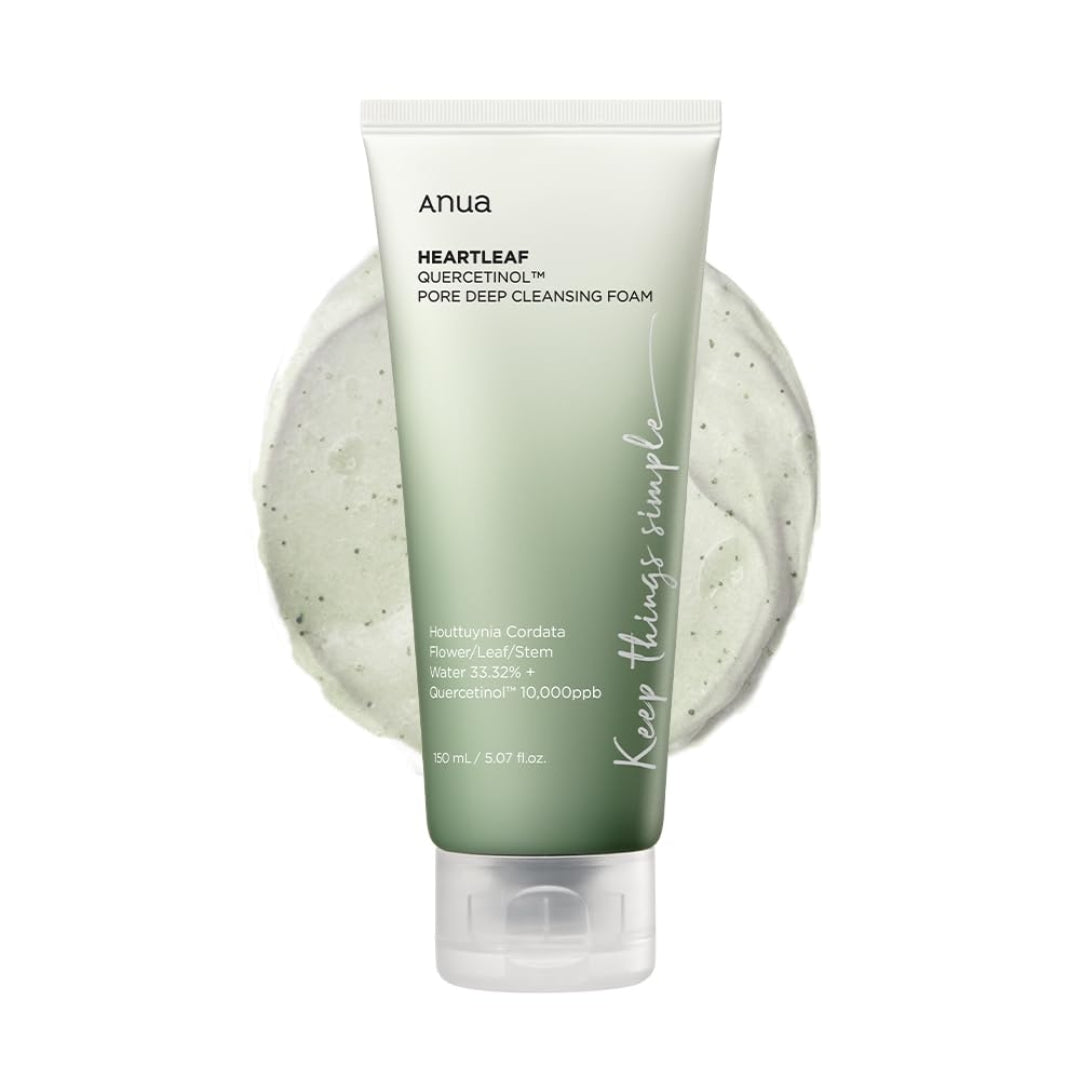 Limpiador Espumoso + Heartleaf Quercetinol Ácido salicílico 0.5% Anua