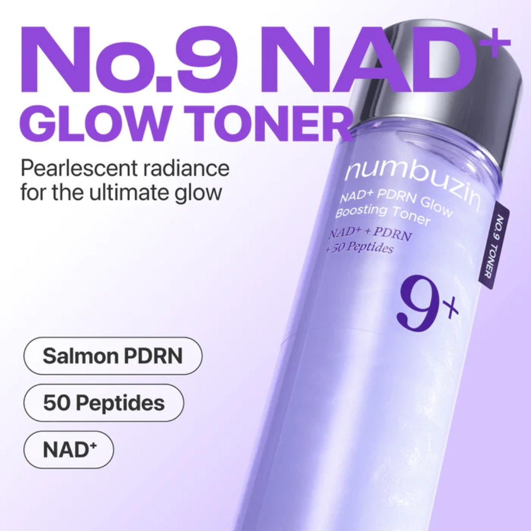 Tonico No.9 NAD+ PDRN Glow Boosting Toner numbuzin