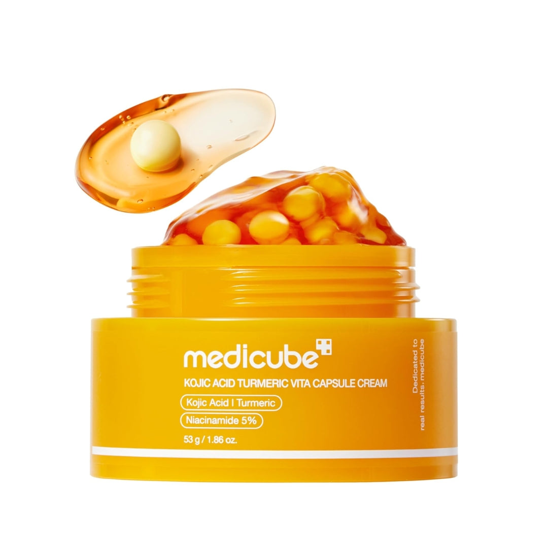 Crema en capsulas para tono Desigual de cúrcuma y ácido kójico - Kojic Acid 55g Medicube