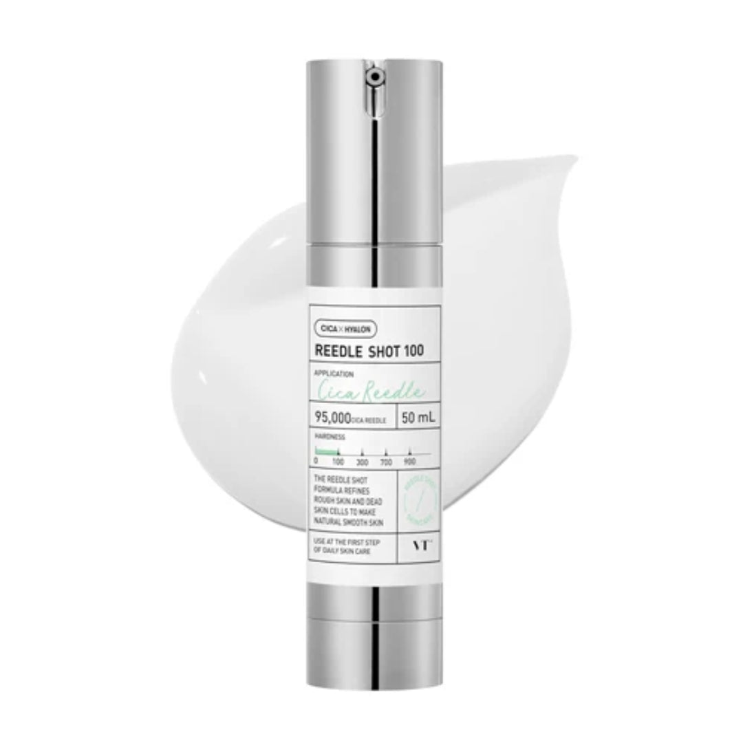 Microagujas VT Mild Reedle Shot 100 - Serum Mild Microneedling (Centella + Aloe) VT Cosmetics