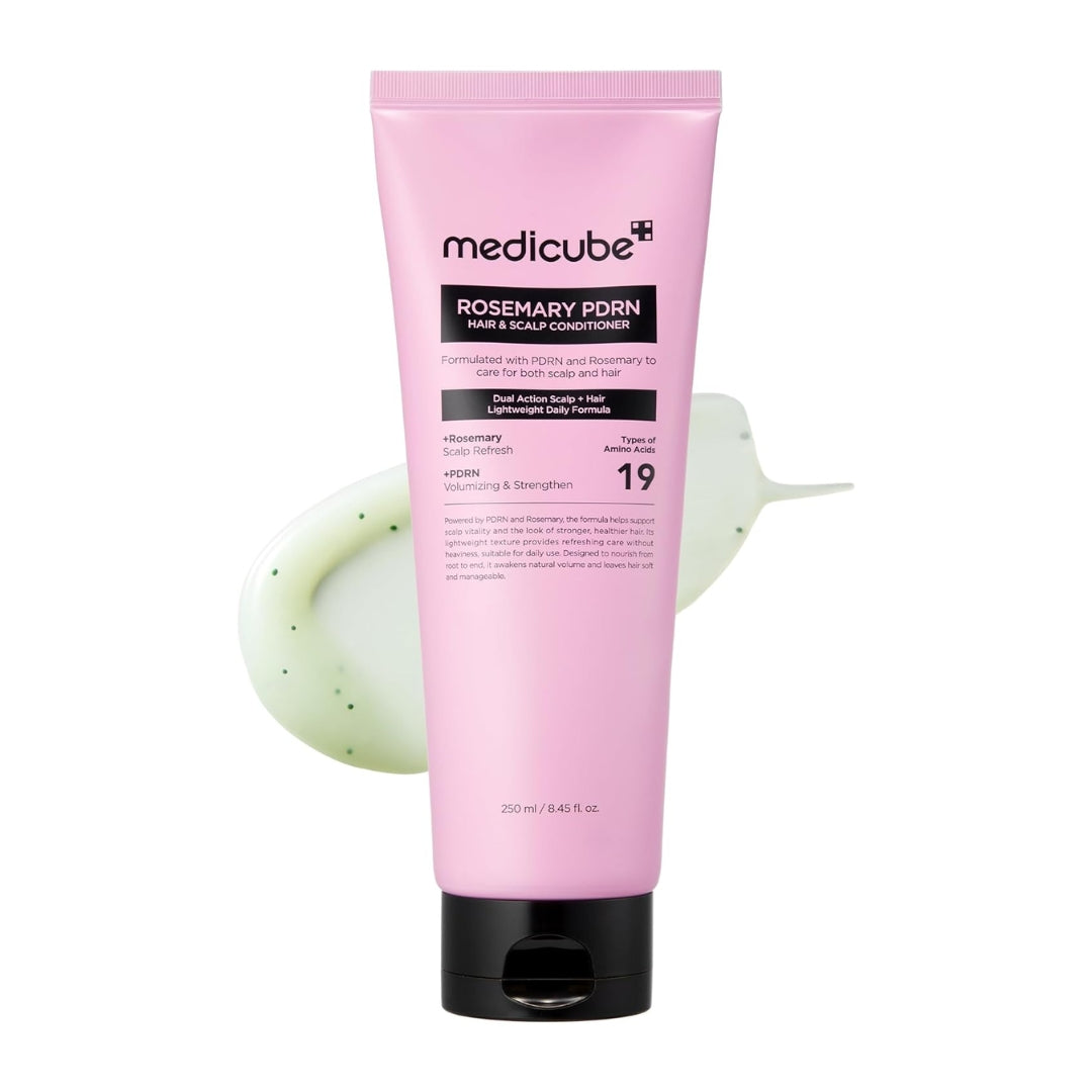 Combo de Shampoo, acondicionador y serum romero y PDRN Rosemary PDRN Medicube