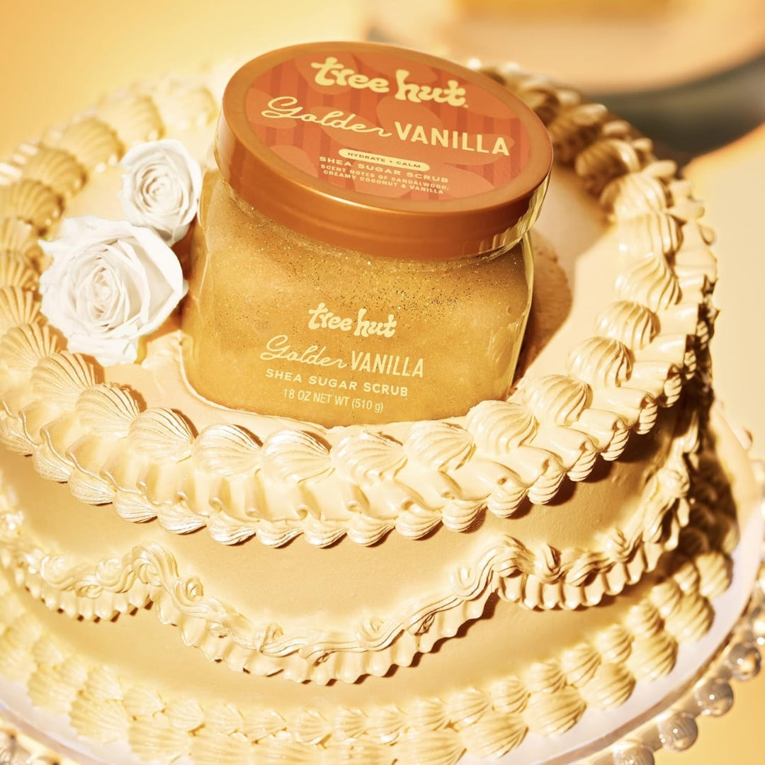 Exfoliante Golden Vanilla 18Oz Tree Hut