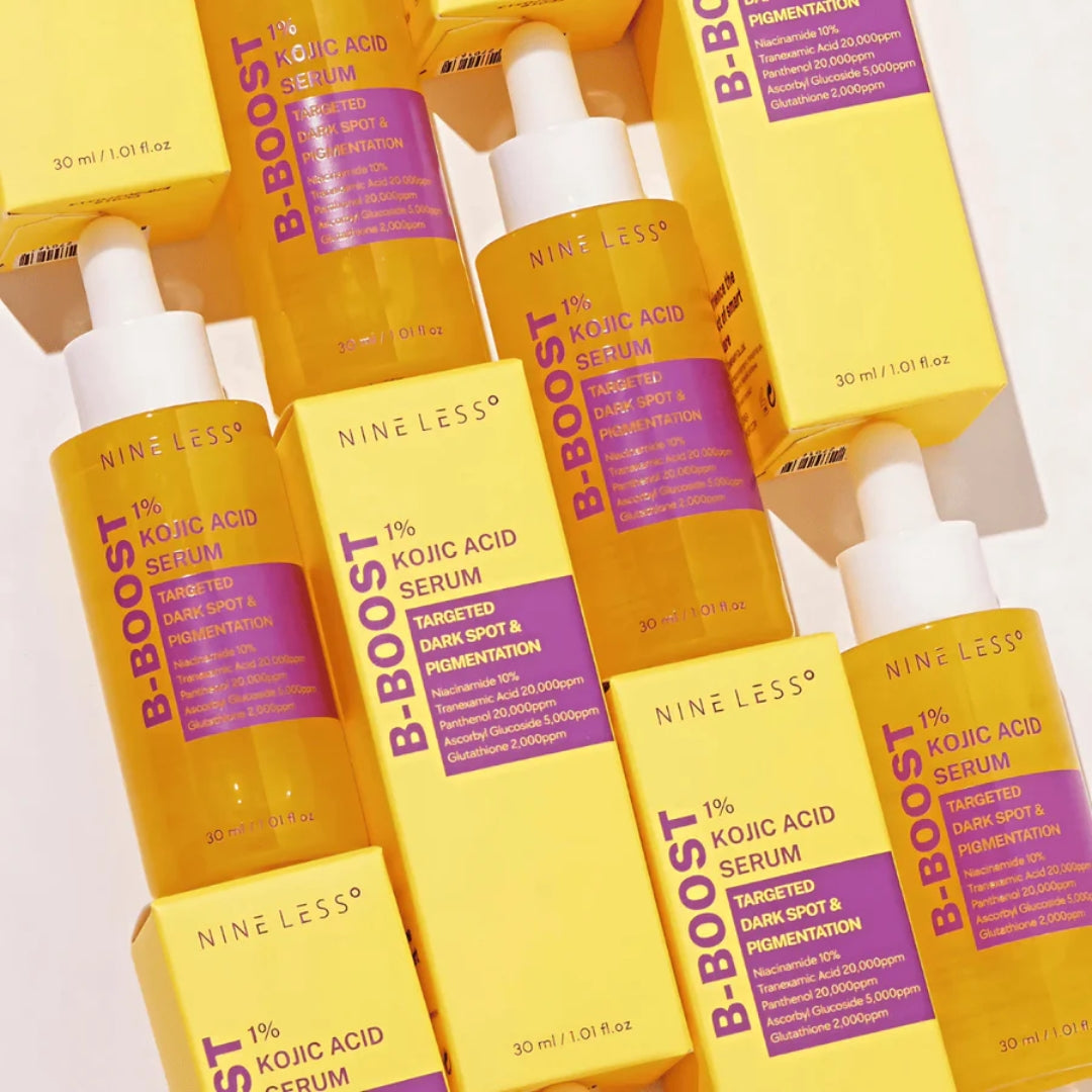 Serum B-Boost con ácido kójico al 1% (30 ml) Nine'Less