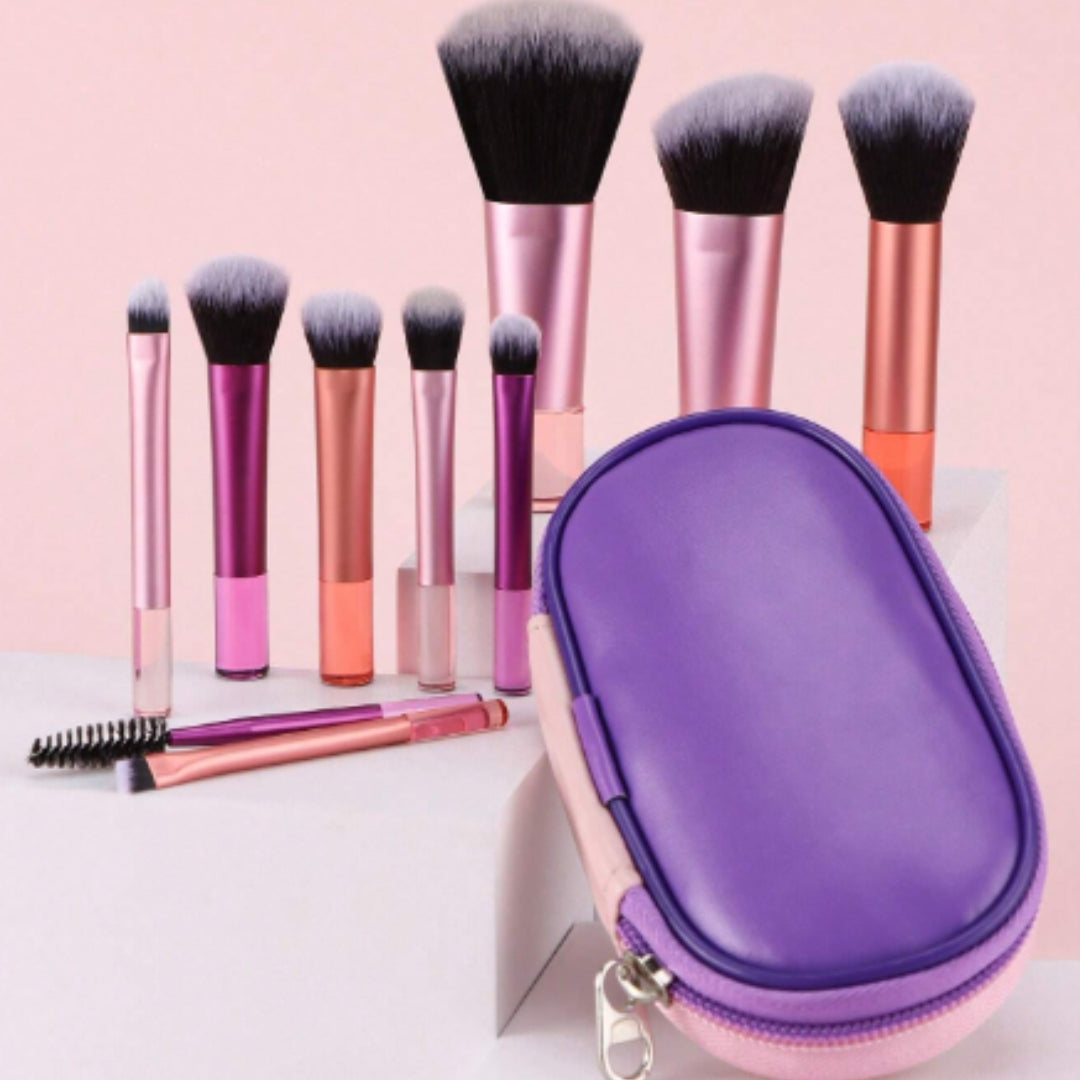 Brochas Mini con Estuche