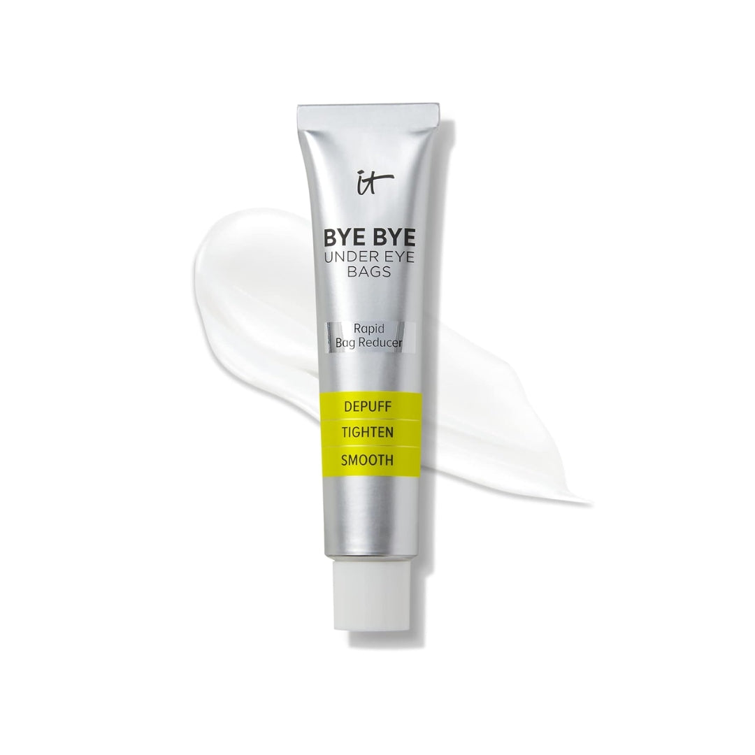 Contorno de Ojos Para Bolsa IT Cosmetics | Under Eye Bags Daytime Treatment for Eye Bags, Puffiness and Crepey Skin Bye Bye