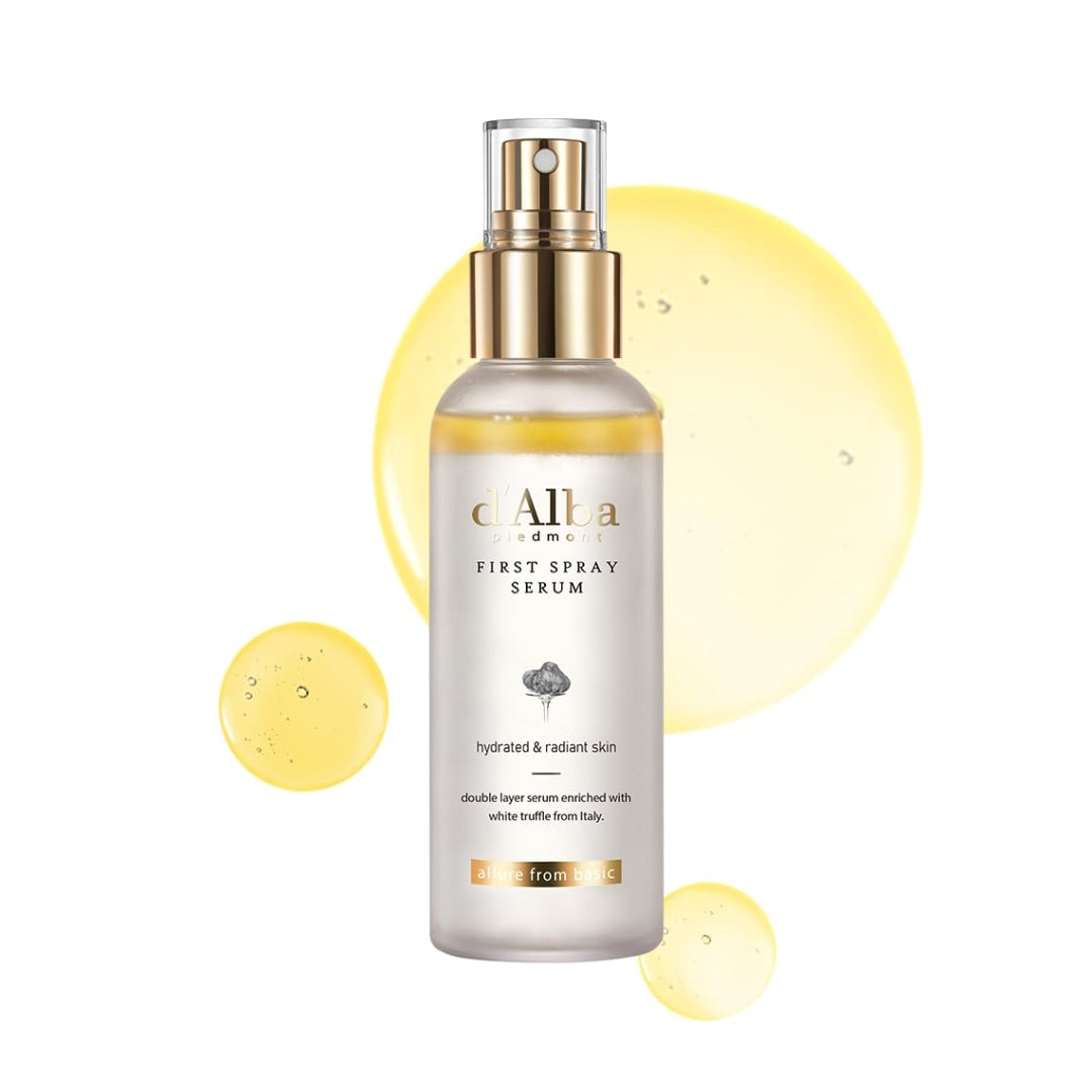 Serum Spray (Bruma Hidratante) First Hydrated y Radiant skin 100ml d´Alba Piedmont