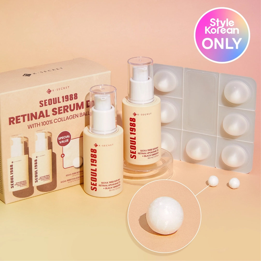 Retinal Black Ginseng Serum Double Set Ksecret