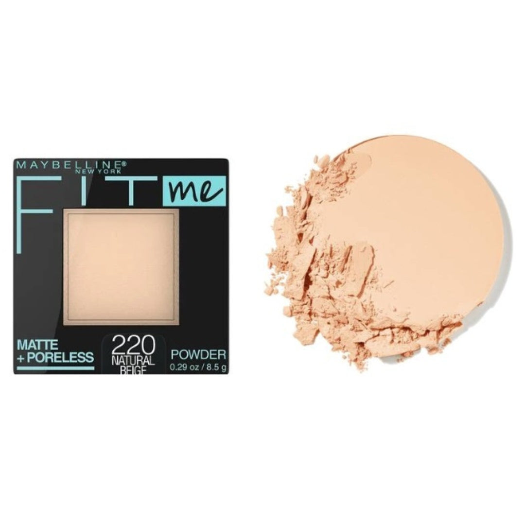 Polvo Compacto Fit Me Mate + Afina Poros 8.5g - Maybelline
