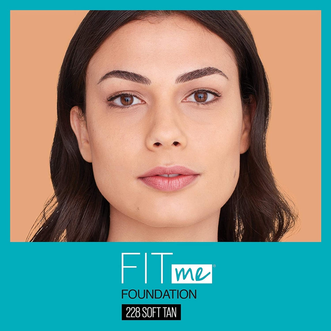 Base Fit Me Mate -Foundation Matte and Poreless Fit Me 30ml Maybelline