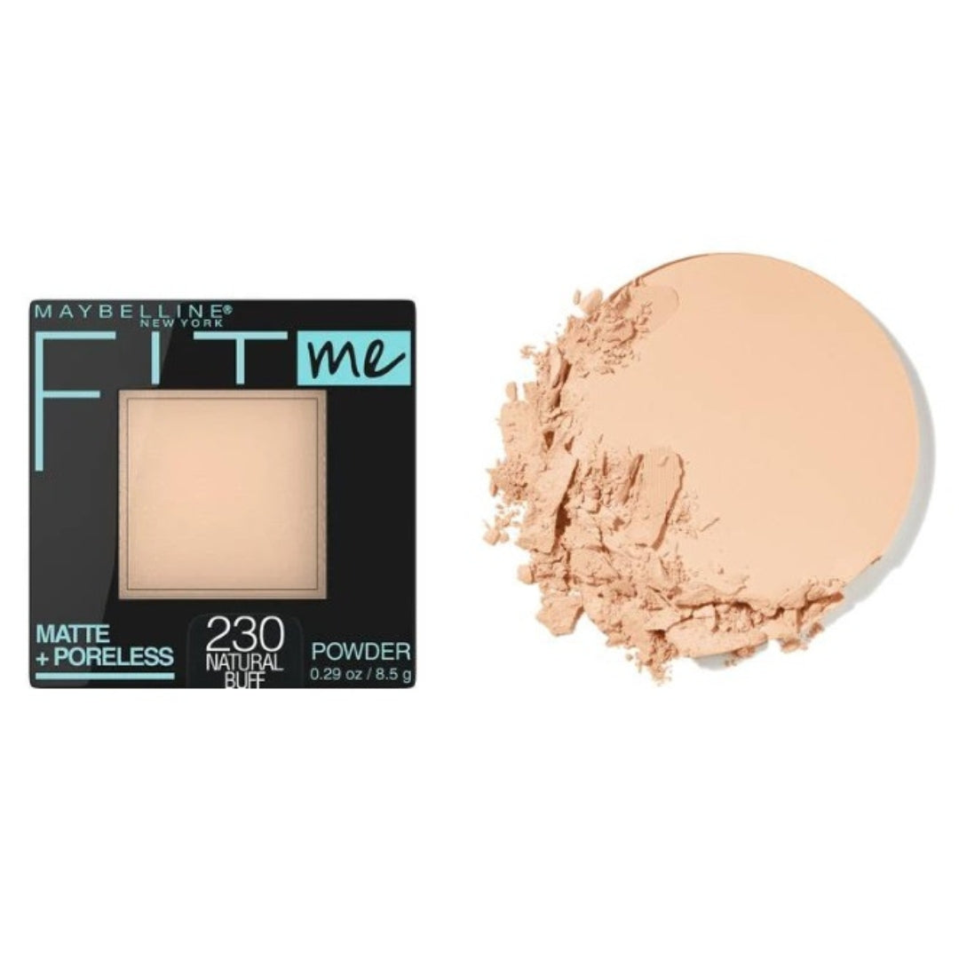 Polvo Compacto Fit Me Mate + Afina Poros 8.5g - Maybelline