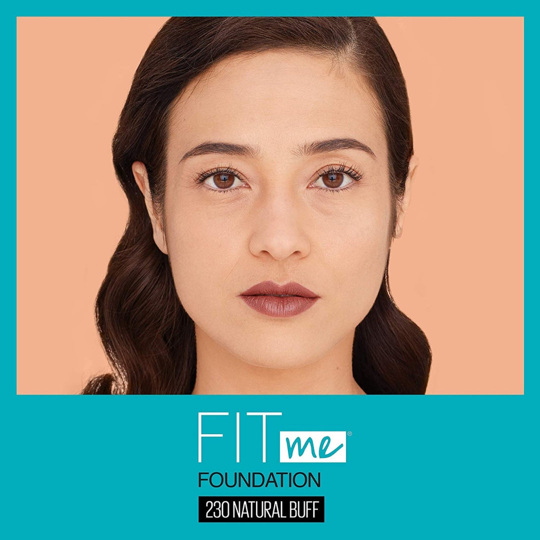 Base Fit Me Mate -Foundation Matte and Poreless Fit Me 30ml Maybelline