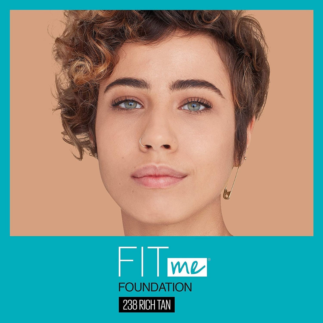 Base Fit Me Mate -Foundation Matte and Poreless Fit Me 30ml Maybelline