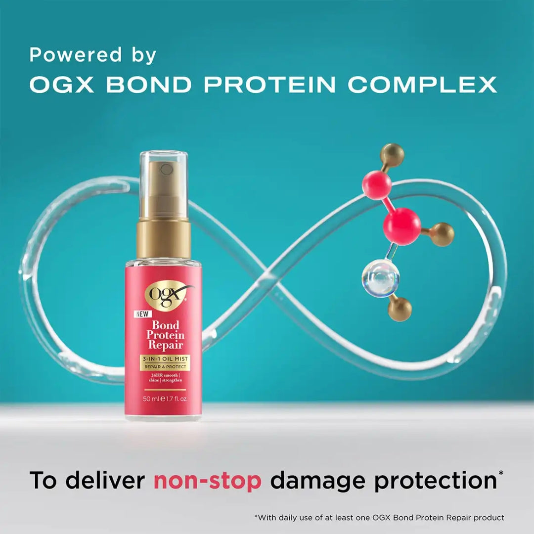 Aceite reparador 3 en 1 (1.7oz) Ogx | Bond Protein Repair 3-in-1 Oil Mist