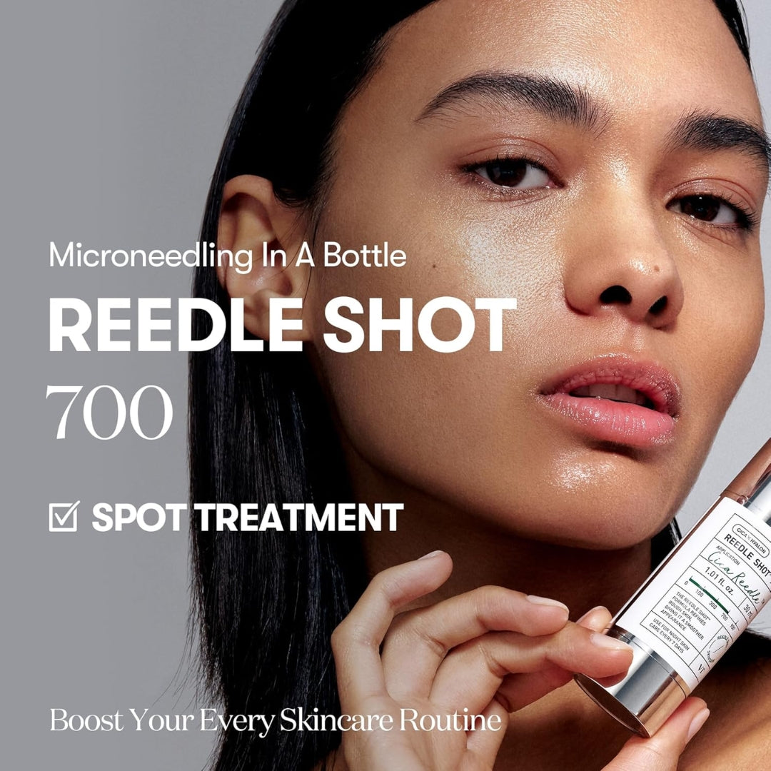 Microagujas VT Mild Reedle Shot 700 - Serum Mild Microneedling 30ml (Centella + Aloe) VT