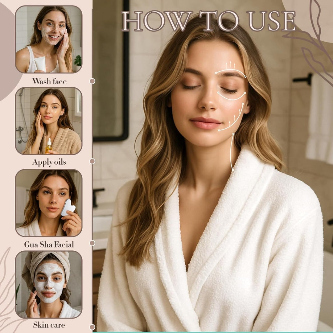 Gua Sha de Acero Inoxidable Baimei