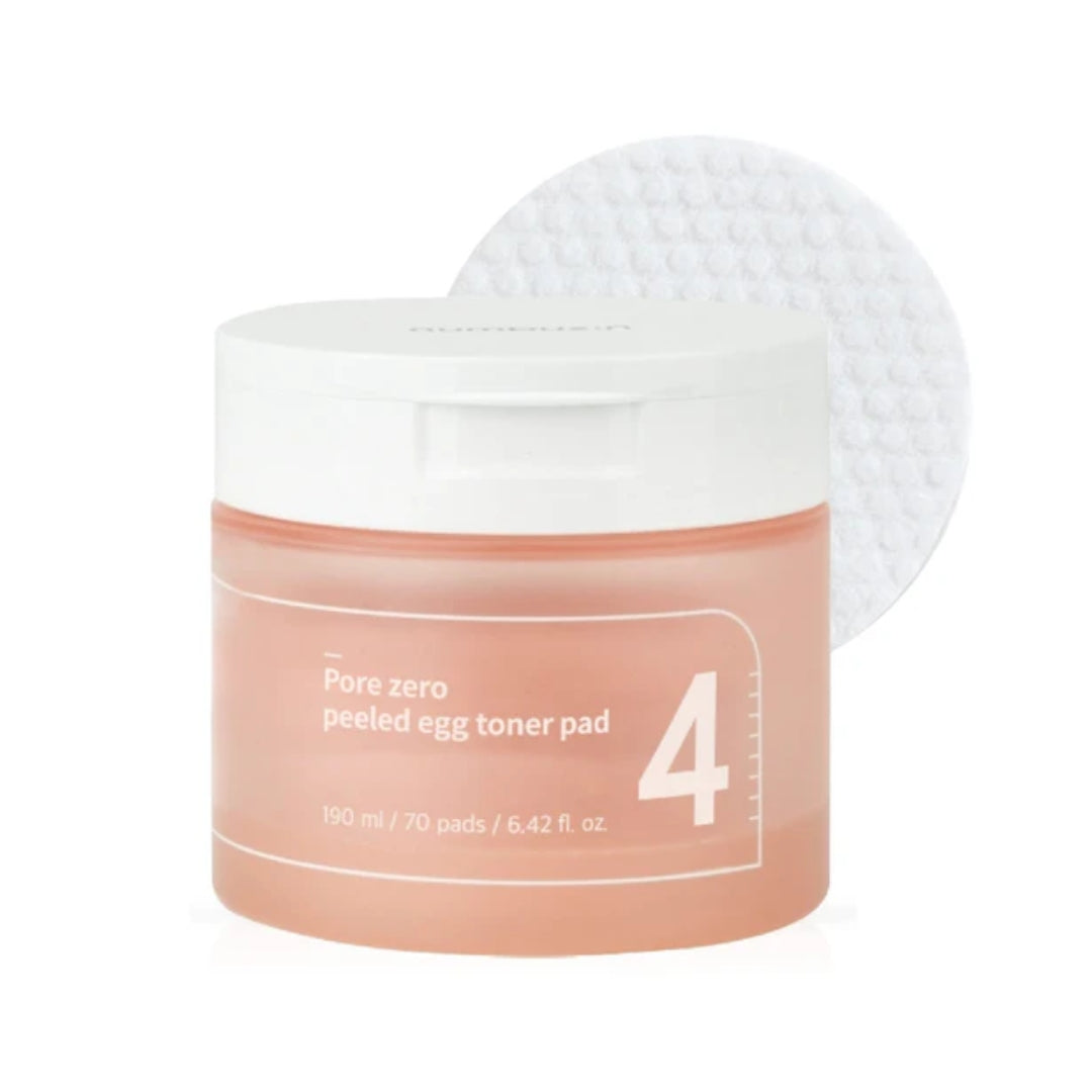 Pads (70ea) Toner No.4 Pore Zero Peeled Egg Numbuzin