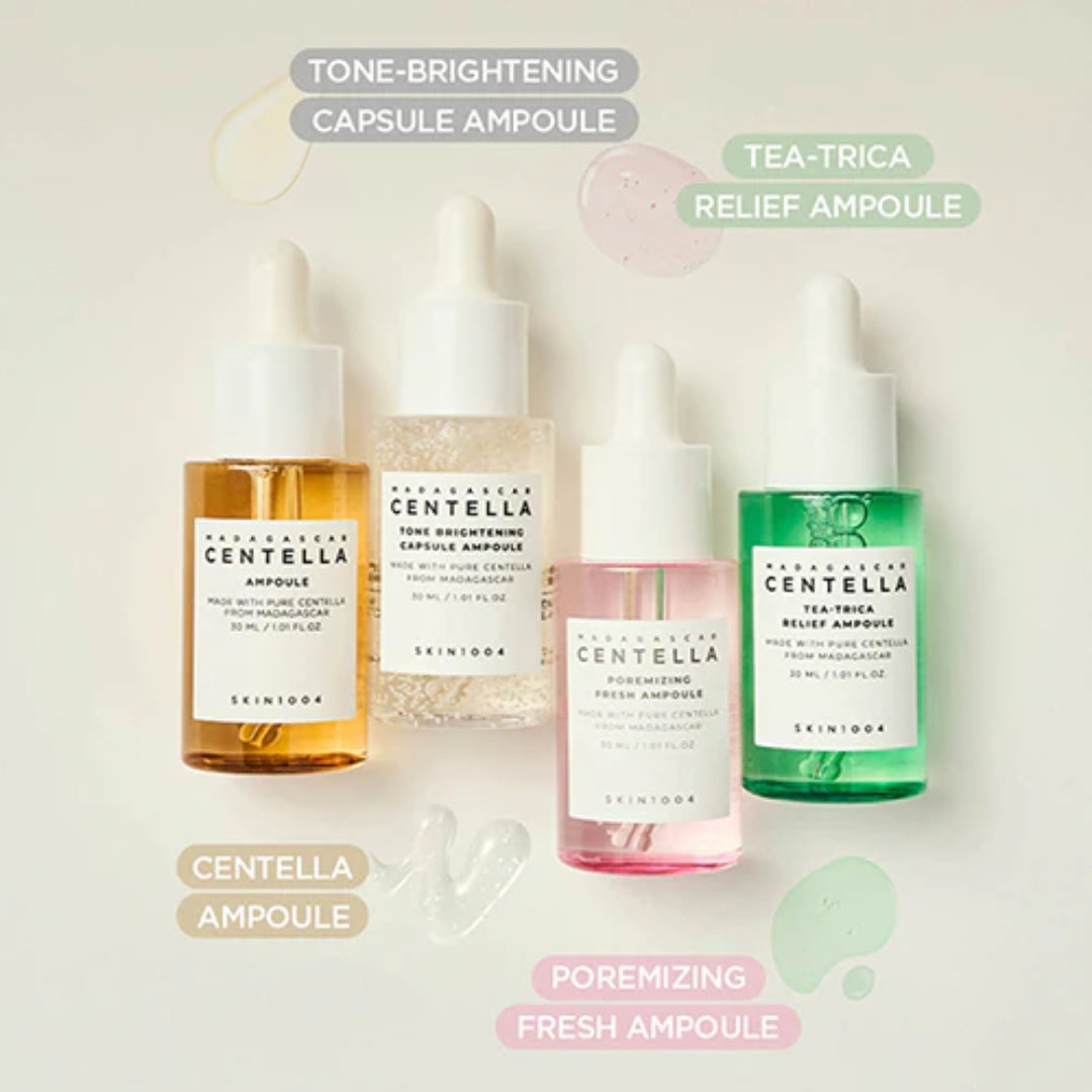 Kit Mini Serum Ampoule Kit - 4 de 30ml Madagascar Centella Skin1004