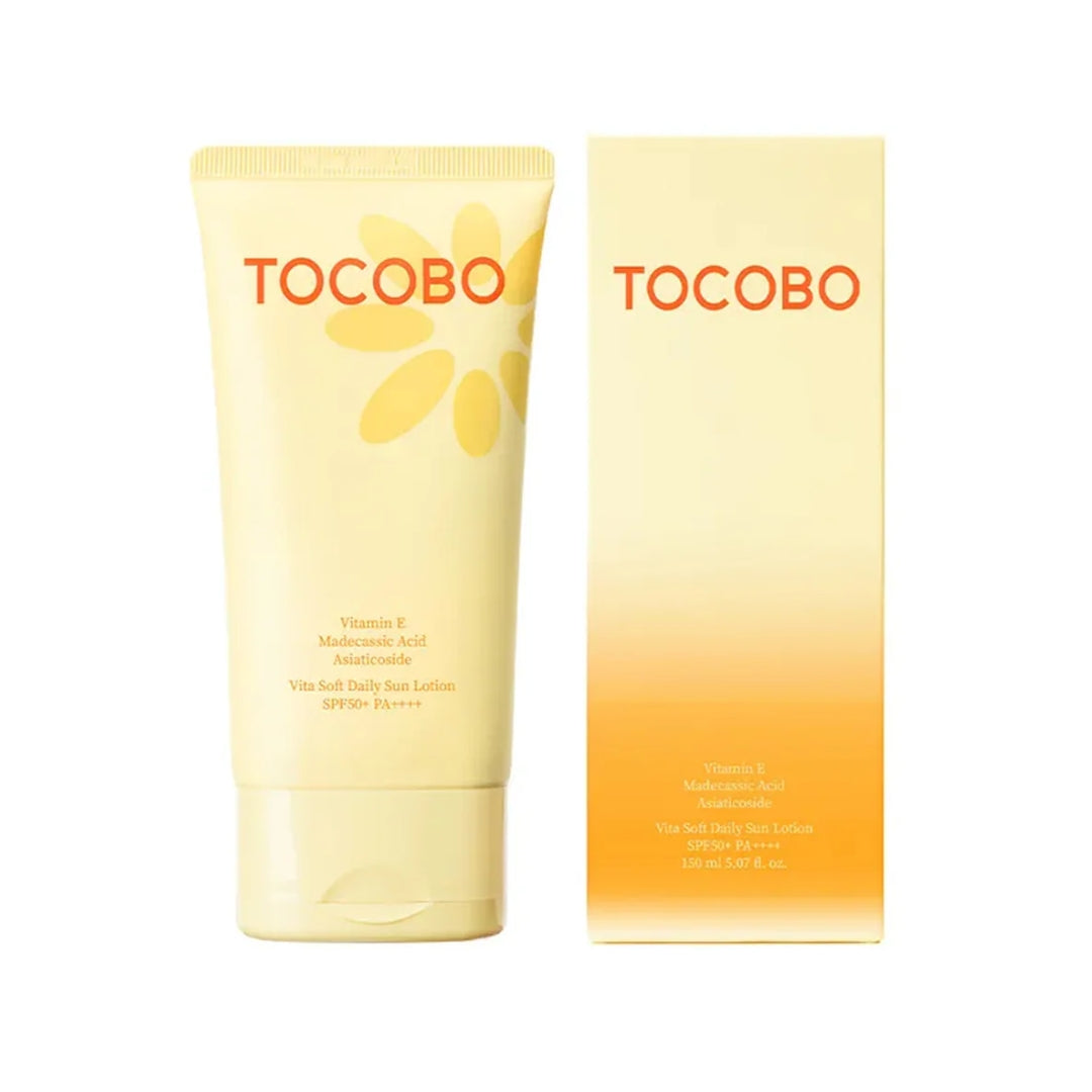 Loción Hidratante con Protección solar Vita Soft Daily Sun Lotion SPF50+ PA++++ 150ml Tocobo