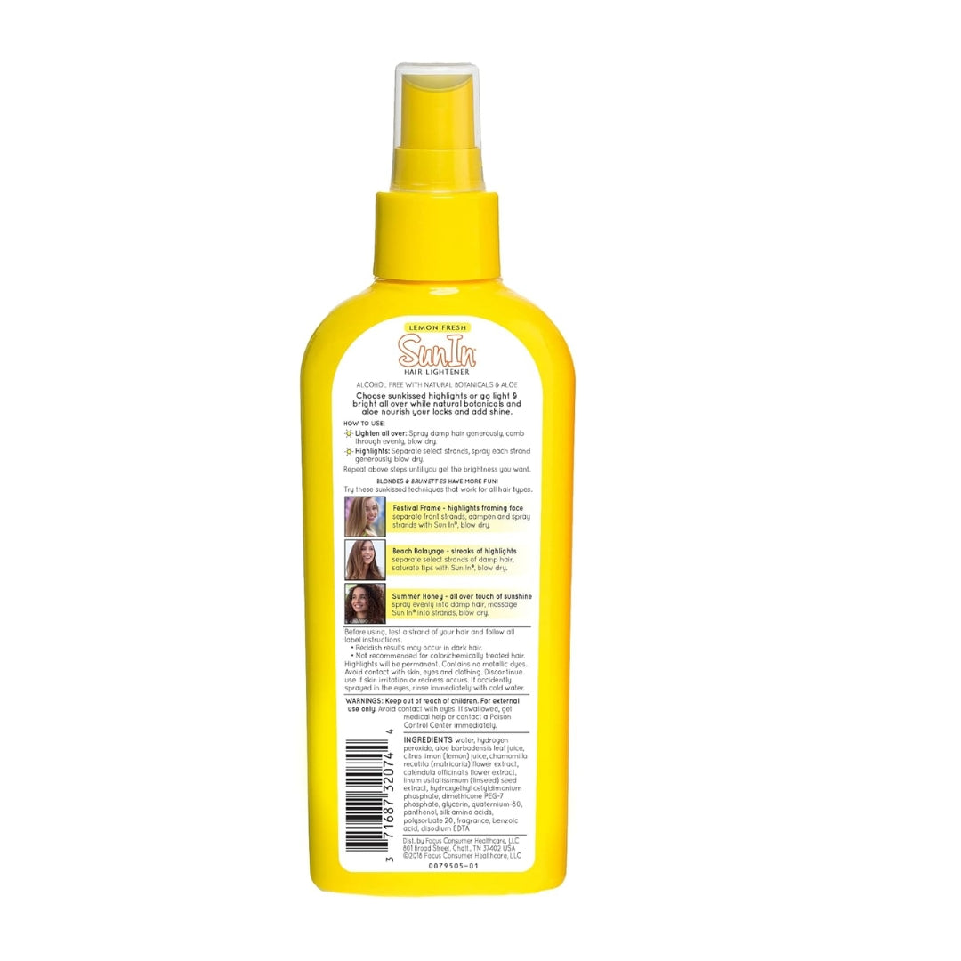 Spray Aclarante De Limon para el Cabello Sun-In Hair Lightener 4.7 oz