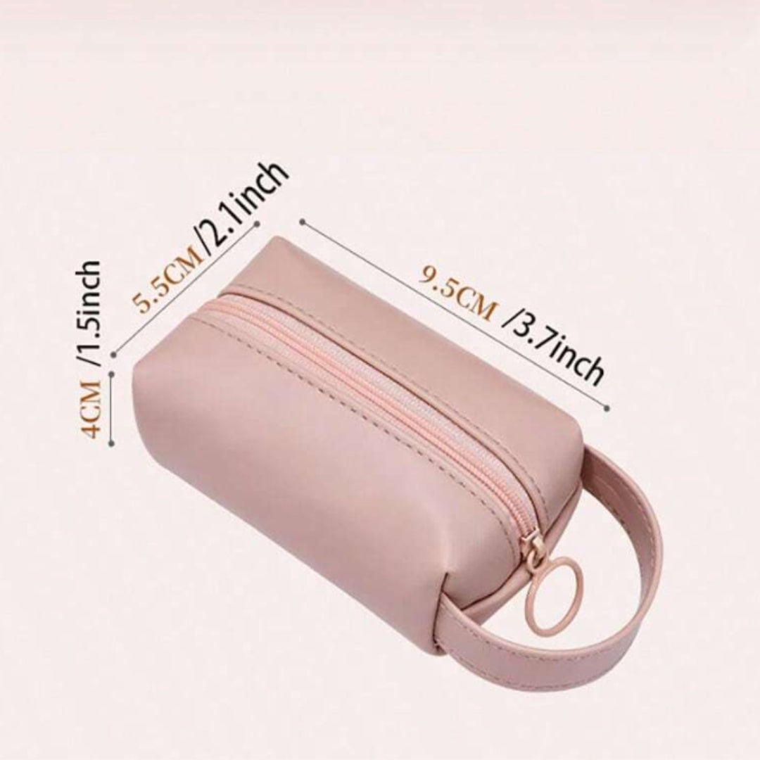 Mini Cosmetiquera de Cuero