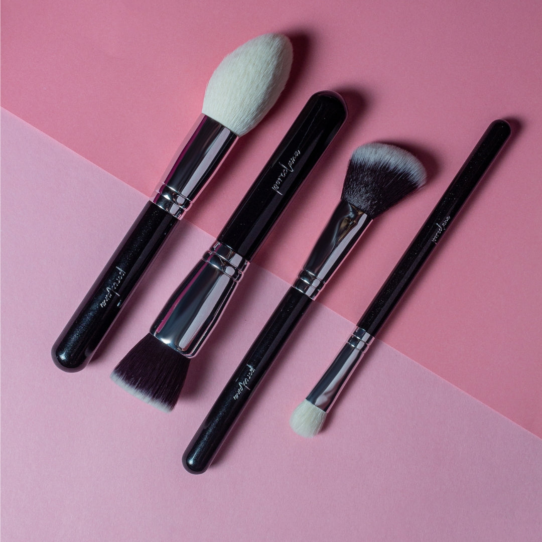 Set de Brochas Esencia de media noche de Porcelana - 4pcs