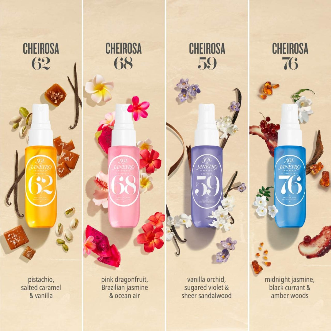 Set Cheirosa Collection Perfume Mist Discovery Sol de Janeiro