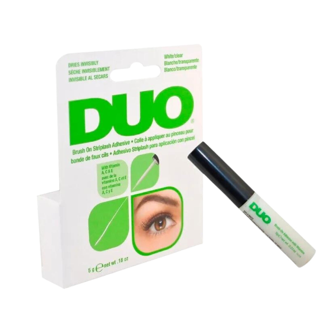 Pega de Pestaña verde Duo
