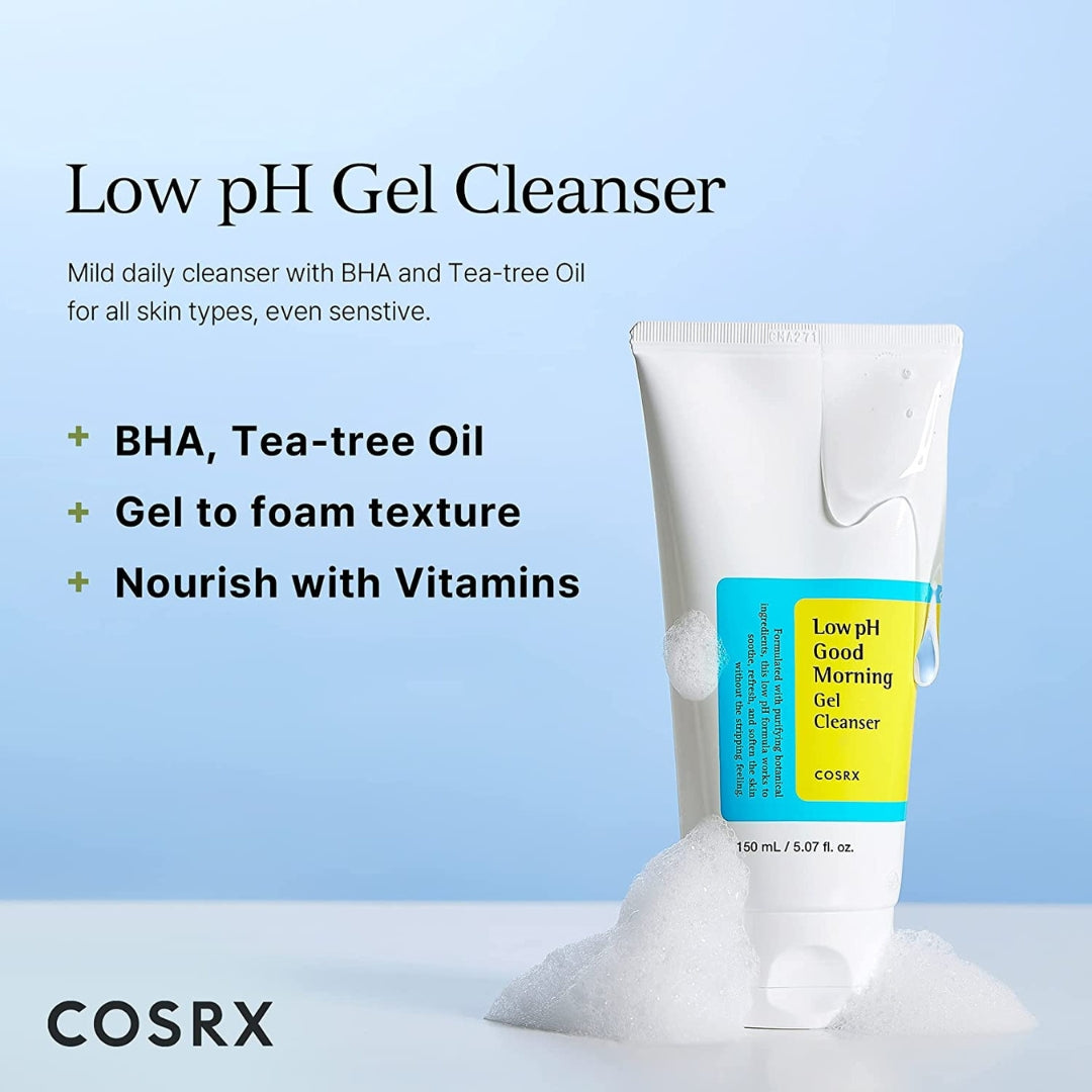 Limpiador Low Ph Good Morning Gel Cosrx | Low Ph Good Morning Gel Cleanser