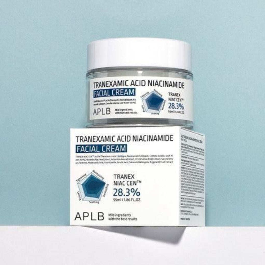 Crema Facial Acido Tranexamic y Niacinamide 55ml APLB - Tranexamic Acid and Niacinamide Facial Cream