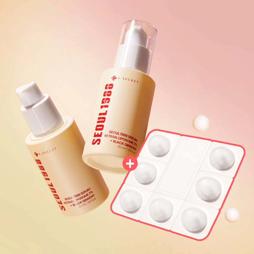 Retinal Black Ginseng Serum Double Set K-secret