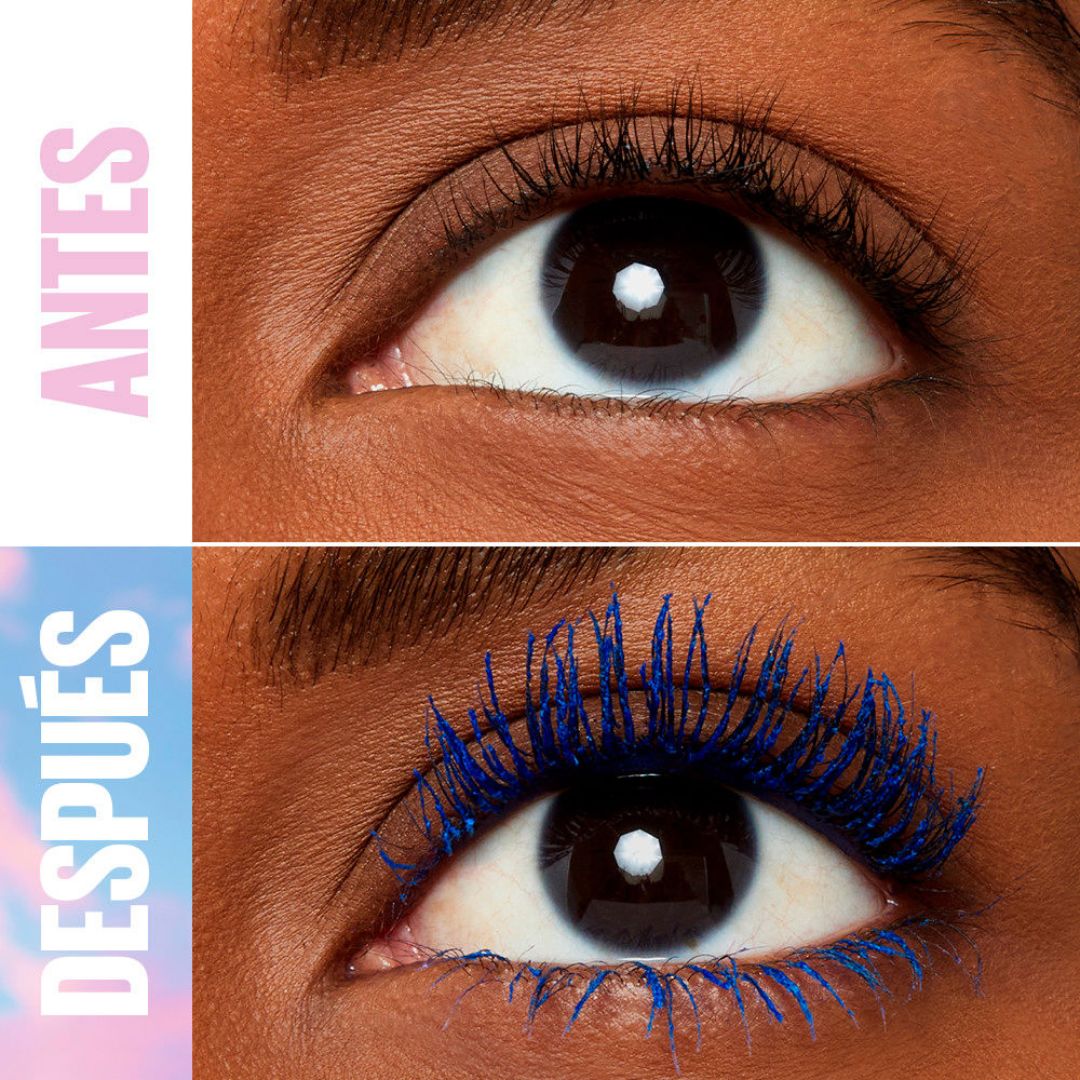 Mascara De Pestañas Sky High Maybelline Azul