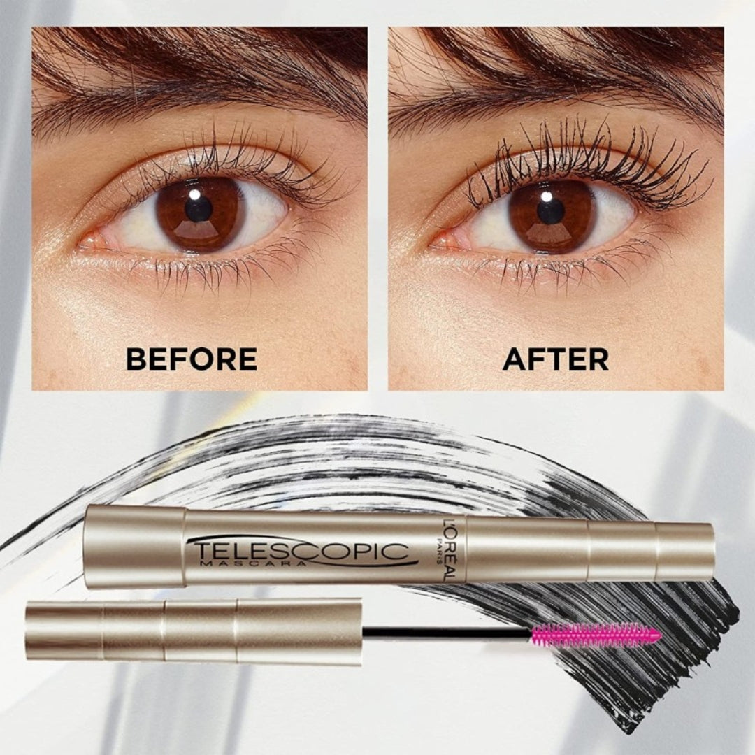 Mascara de Pestañas Telescopic Dorada Loreal