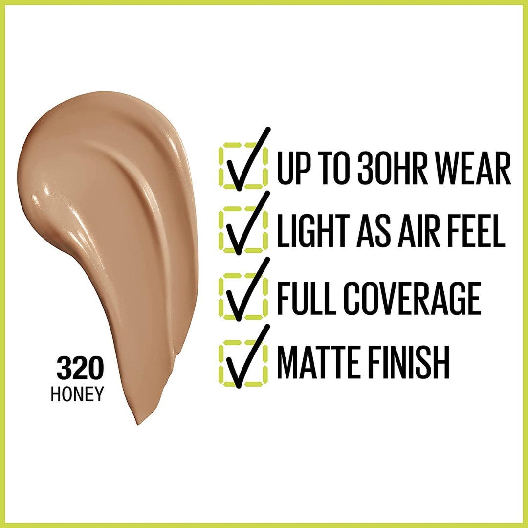 Base Mate Super Stay 30H - Super Stay Foundation 30ml Maybelline