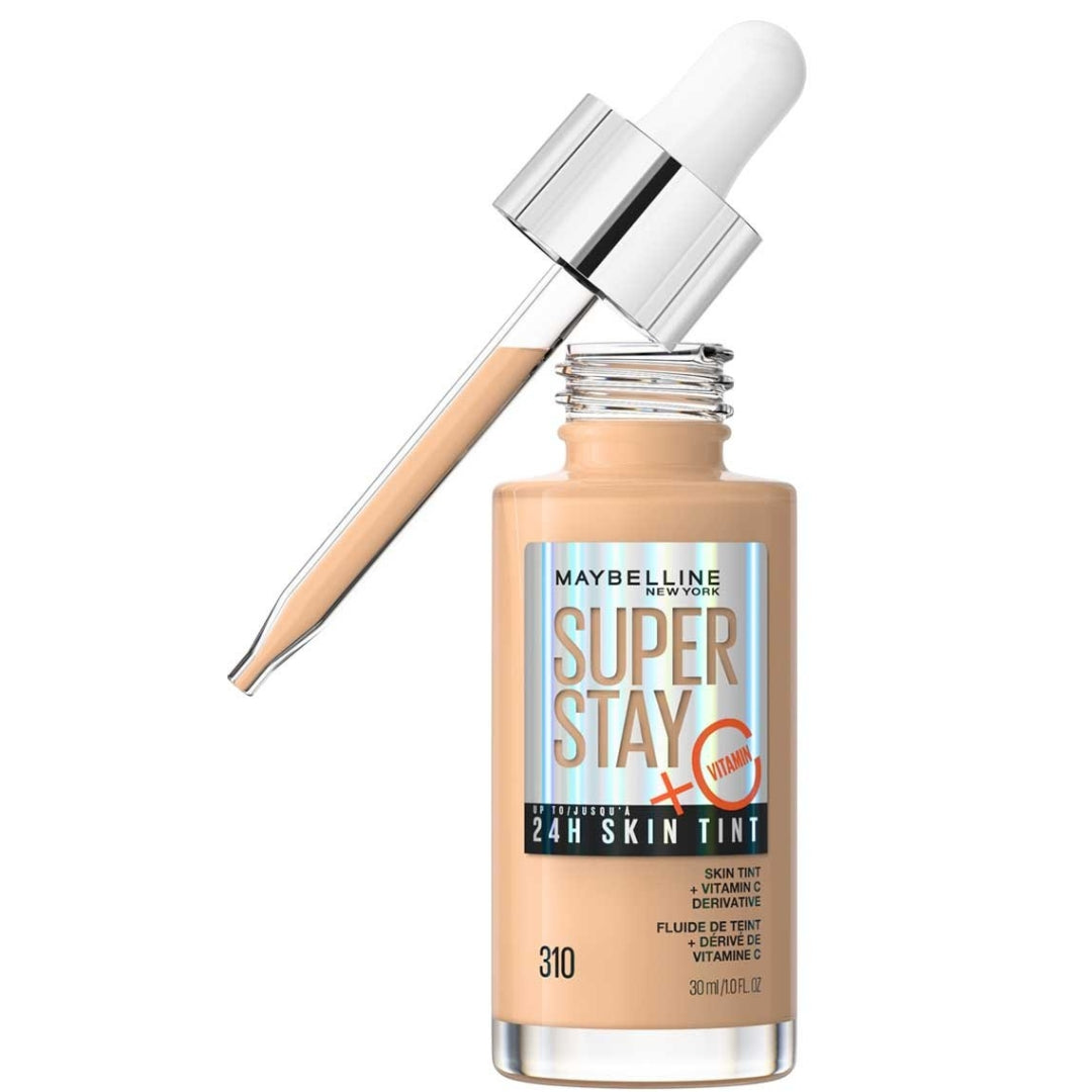 Base de Maquillaje Ligera- Super Stay Skin Tint + Vitamina C*24h 30ml Maybelline