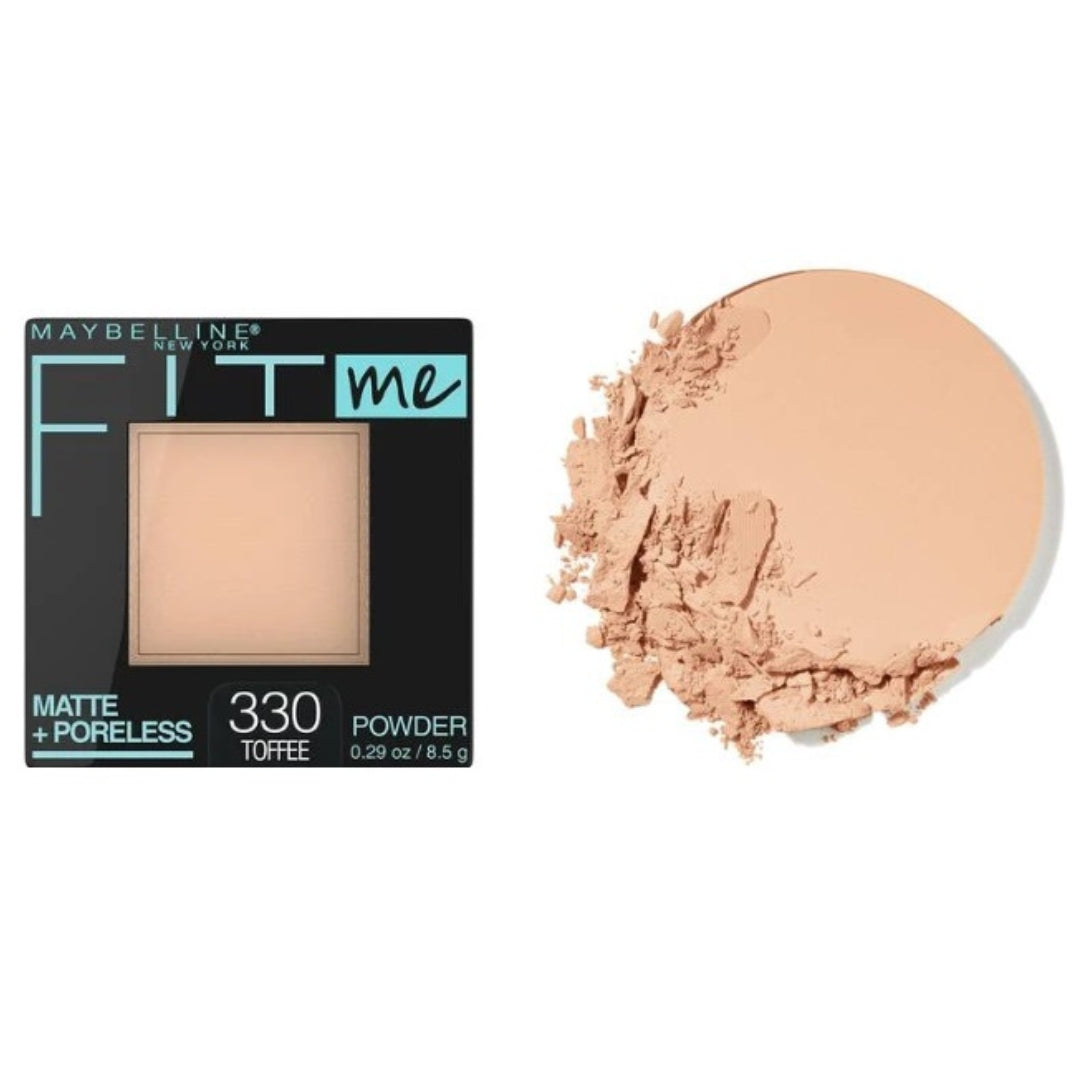 Polvo Compacto Fit Me Mate + Afina Poros 8.5g - Maybelline