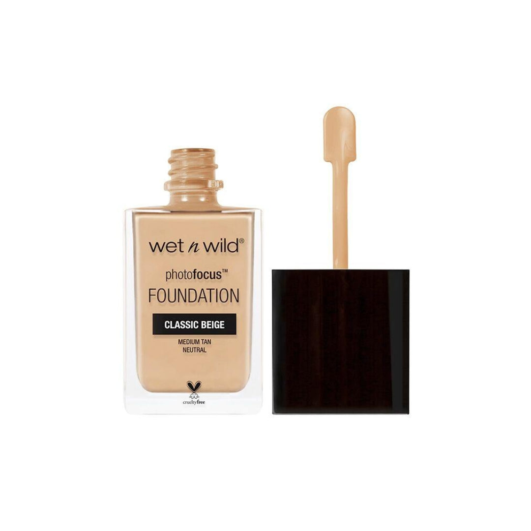 Base Mate Cobertura Ligera - Matte Foundation Photofocus 28ml Wet n Wild