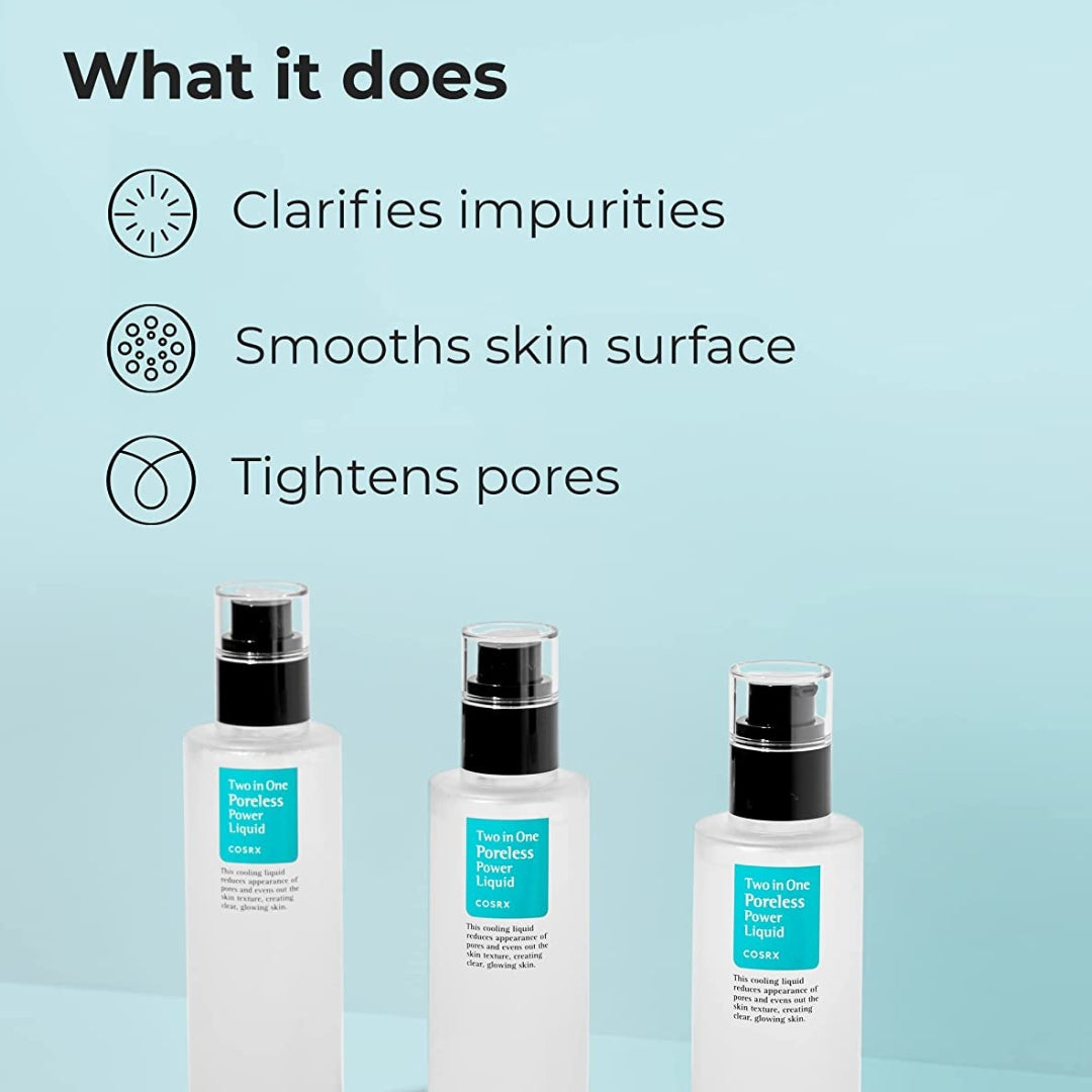 Tónico dos en uno sin poros Cosrx - Cosrx two-in-one poreless toner