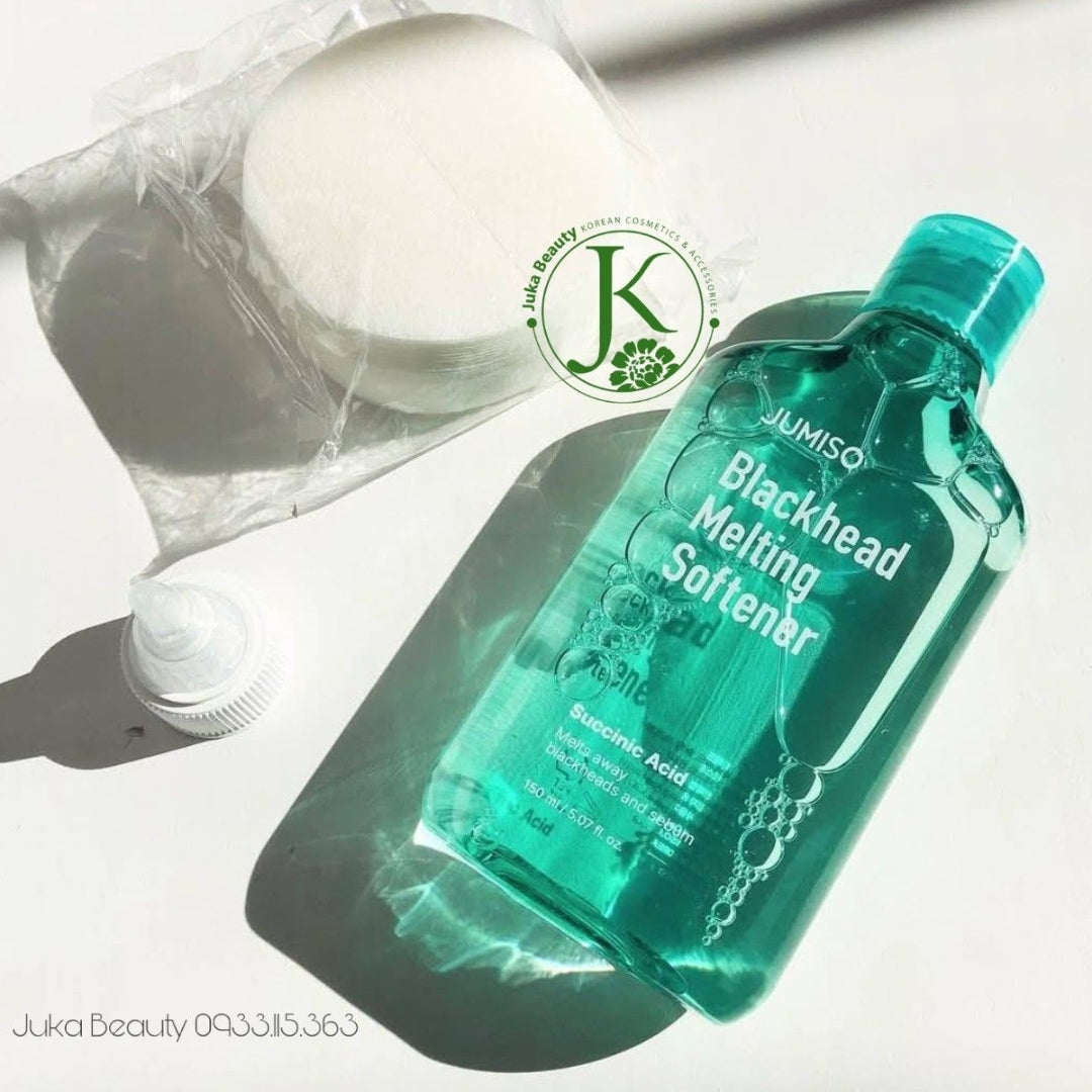 Kit Para Puntos Negros Blackhead Melting Softener & Cotton Pad Set Jumiso