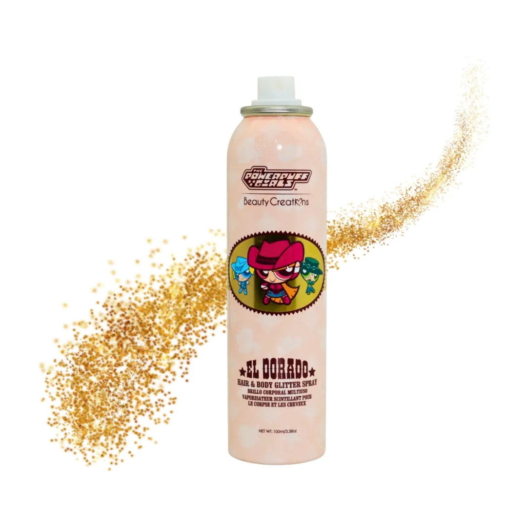 Spray De Glitter - El Dorado Las Chicas Superpoderosas Beauty Creations i1