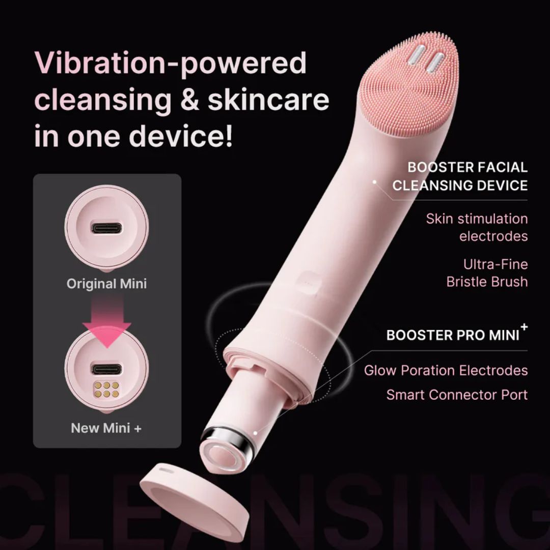 AGE-R Booster Facial Cleansing Device Head - Pink Cabezal rosa para dispositivo de limpieza facial Medicube