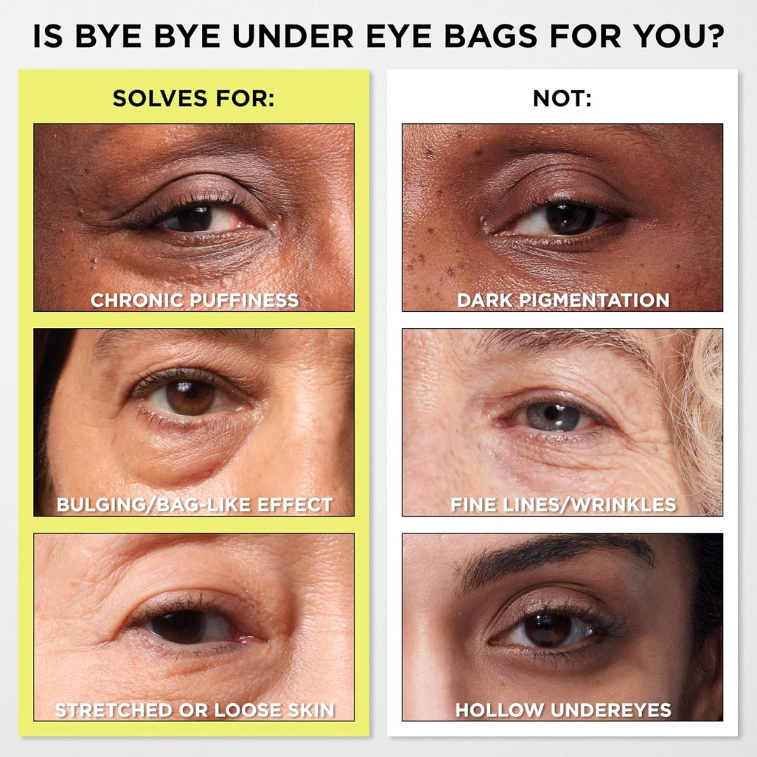 Contorno de Ojos Para Bolsa IT Cosmetics | Under Eye Bags Daytime Treatment for Eye Bags, Puffiness and Crepey Skin Bye Bye